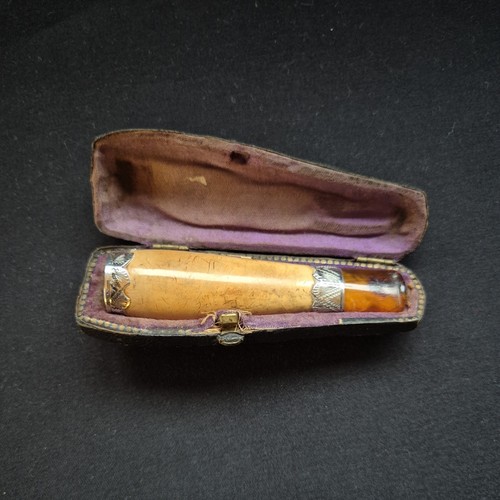 Meerschaum cheroot marked - cheroot, un-marked