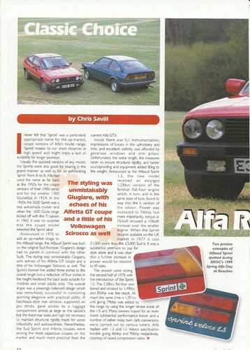 Alfa romeo alfasud sprint - sprint, 1.3