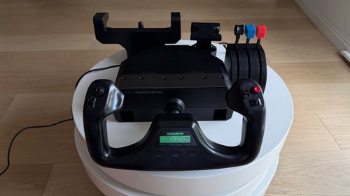 Logitech flight yoke - logitech,
