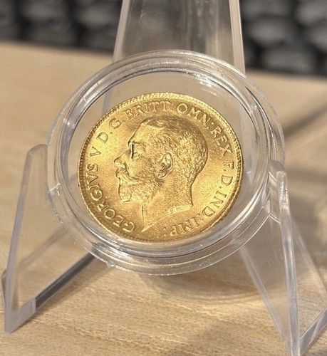 1914 king george half gold - king,