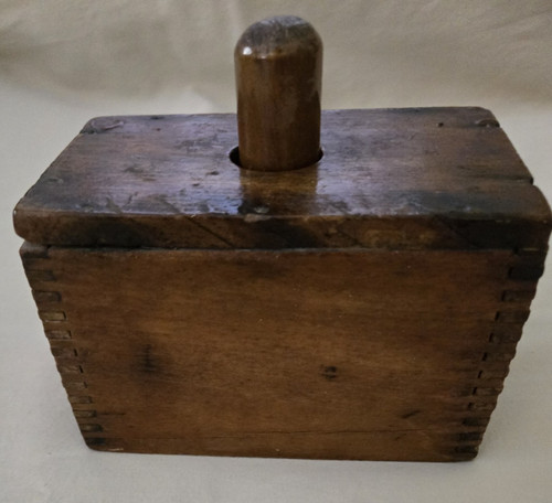 Antique hand made notched - antique,