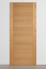 LPD Internal Oak Carini 7 Panel Door PreFinished B Graded Stock
