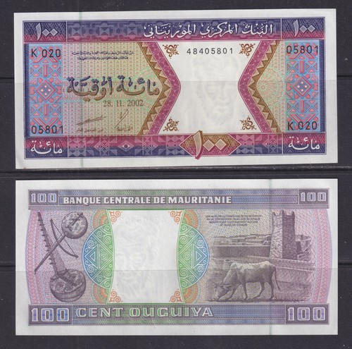 Mauritania 2002 100 ouguiya - -,
