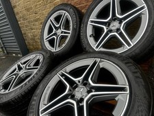 Set of 4 Genuine Mercedes GLC 19" Alloy Wheels + 235/55/19 Tyres + TPMS Sensors
