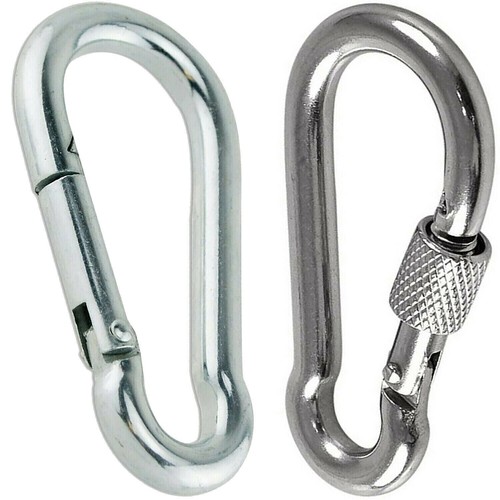 Carabiner clips hooks heavy - clips,