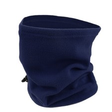 Navy Blue Snood Fleece Neck