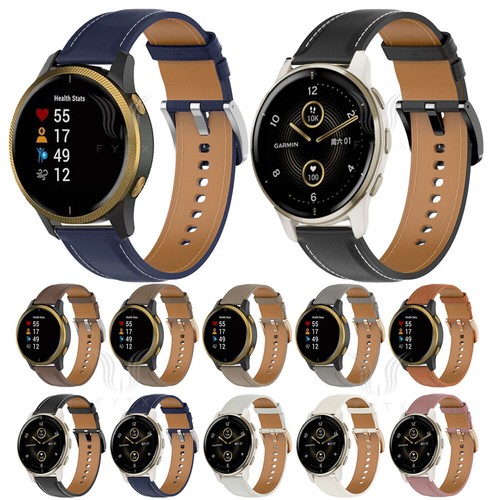 Leather watch band - , for