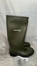 Dunlop Green Wellies UK 3 /36 Pricemastor Unisex Knee High Wellington Rain Boots