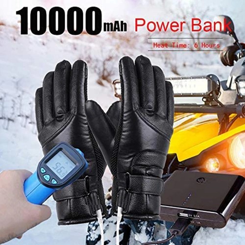 Heated outdoor gloves - heated,