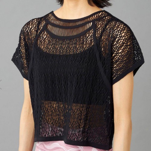 Chacott sewing mesh shirt - no-sewing, t-shirt