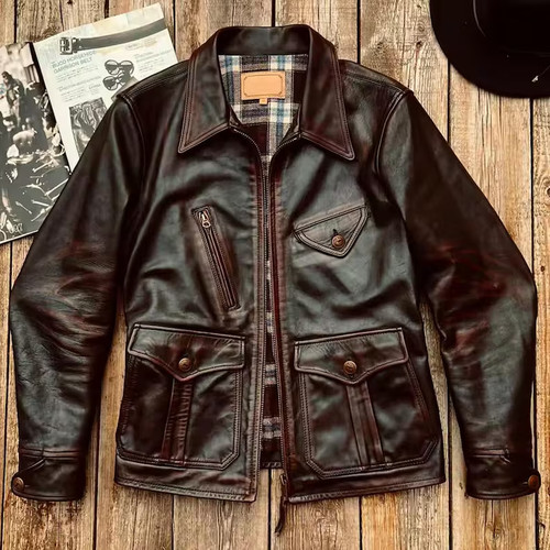Vintage style horsehide - vintage,