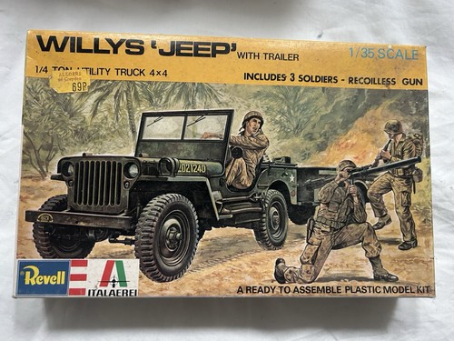 Revell h2135 willys jeep - 1/35,