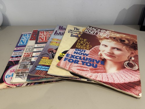 Knitting machine magazines - x,