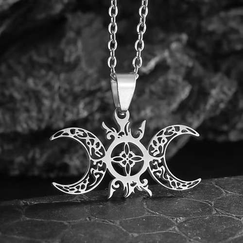 Pagan gothic wicca stainless - gothic,