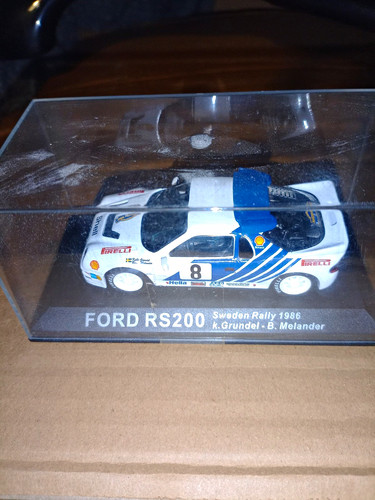 Ford rs200 sweden rally 1986 - sweden,