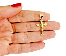 14K Solid Gold Jesus Christ