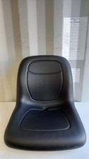 Universal pan seat for mowers