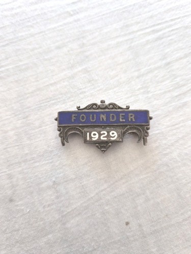1929 rare masonic - masonic, founder