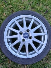 GENUINE FORD FIESTA MK6 ZETEC S 16" 4 STUD 12 SPOKE ALLOY WHEEL 2002 - 2008