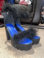 Women’s Fluffy Chunky Heel