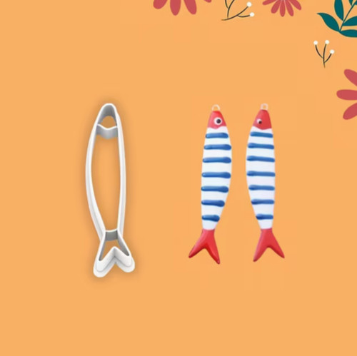 Sardine fish clay cutter - sardine,
