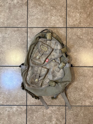 Diesel military backpack - military,
