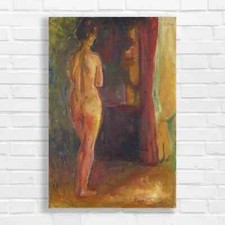Nude Figure in Warm Colors