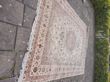 Beautiful handmade carpet - little used, professionally cleaned, 12x9 approx, 