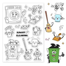 Clear Stamp CARTOON CLEANING