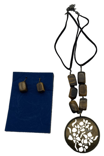 Avon tiger eye - tiger’s, necklace