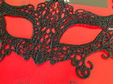 Black lace venetian - lace,