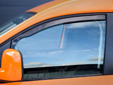 ?For VW CADDY MK3 / MK4 2004-2020 2pc Van Front Wind Sun Rain Deflectors Tinted