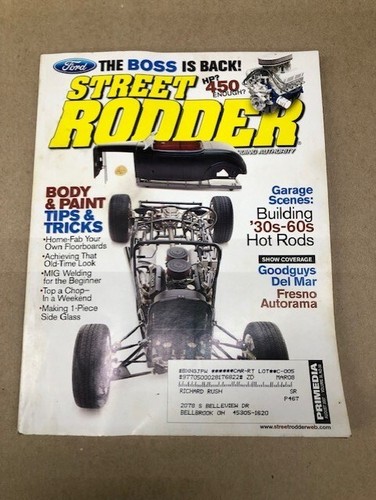 Street rodder august - street,