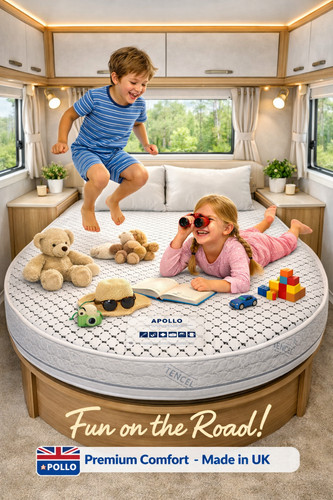 Rounded island bed mattress - rounded,
