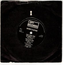 My World : Secret Affair : 7 inch