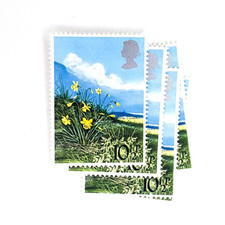 5 x Daffodils UNused GB Mint MNH 10p Vintage 1979 British Postage Stamps