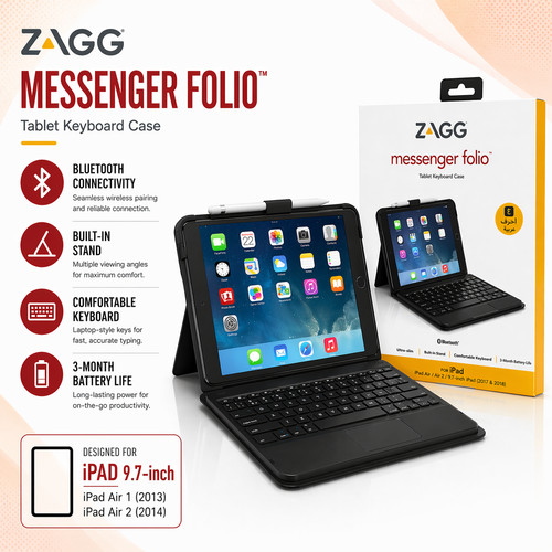 Zagg ipad air - zagg,