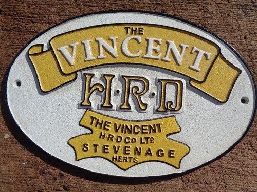 Vincent motorcycle cast metal - vincent,