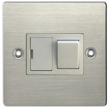 Volex Flat Brushed Stainless