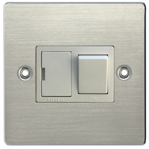 Volex flat brushed stainless - volex,