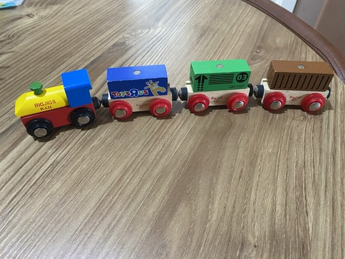 Wooden train track bigjigs - wooden,
