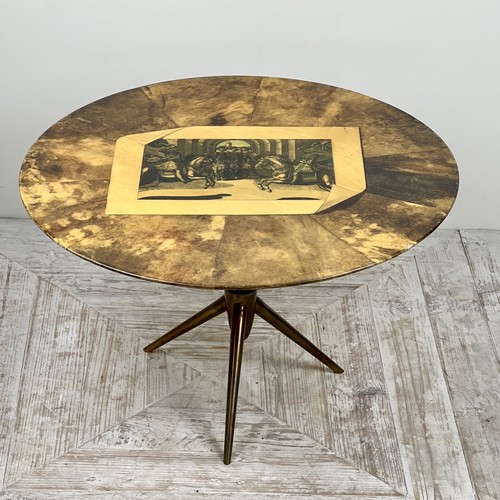 Italian lacquered goatskin - lacquered,