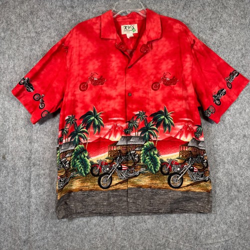 Vtg hawaiian shirt mens - vtg,