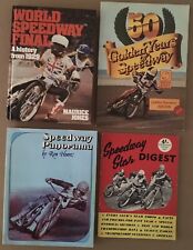 Speedway book/magazine collection x 4 inc Star Digest,World Speedway Final etc