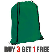 Drawstring Rucksack Bag For School Gym Swimming PE Books - ALL COLOURS AVAILABLE