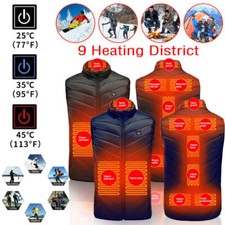 USB Men Electric Heated Vest