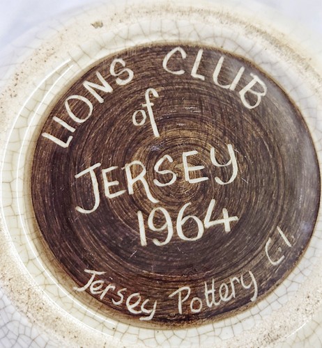 Vintage jersey pottery hand - pottery,