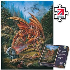 1000 Piece Jigsaw Puzzle - Fantasy Vorkrull Dragons of the Runering 66 x 50cm