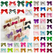 Satin Bows 5cm Wide Self