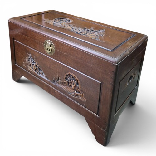 Oriental camphor wood blanket - oriental,